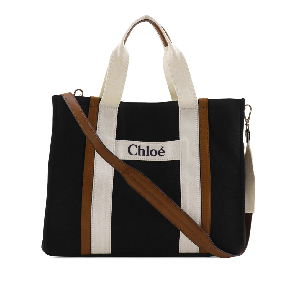Pre-Loved Chloé Canvas Diaper Bag